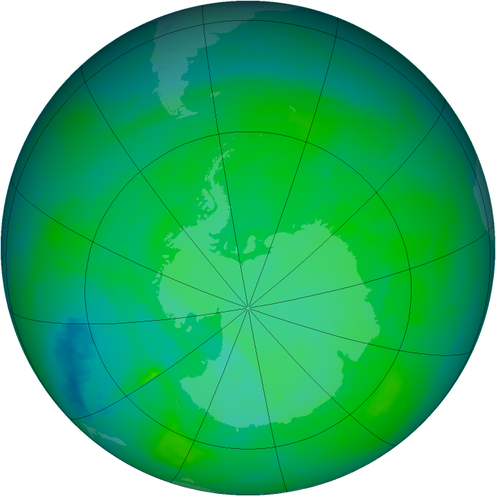Ozone Map 1983-12-08